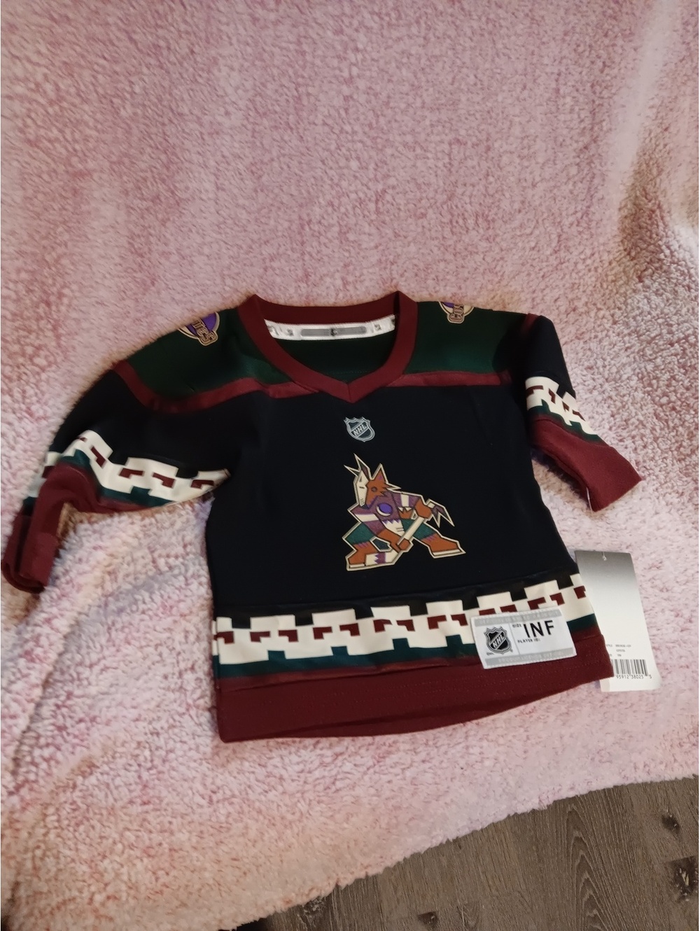 Arizona Coyotes Infant NHL Hockey Jersey Size INF